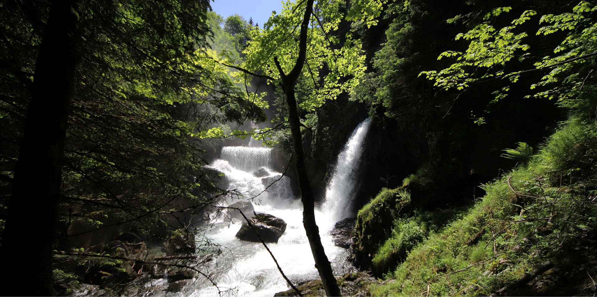 Wasserfälle in der Talbachklamm